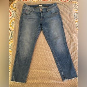 Women’s Hudson Collin Crop w/Raw Hem Jeans
